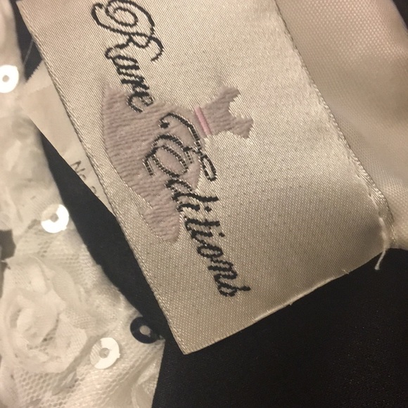 Kids Black and White Sequin dress - Picture 6 of 6